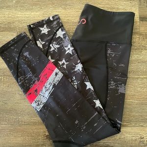 Curves ‘n combat thin res line legging